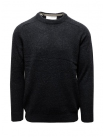 Men s knitwear online: Selected Homme dark sapphire blue lamb wool pullover