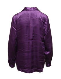 Selected Femme camicia in raso viola da donna