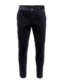 Selected Homme pantaloni in velluto blu 16086877 NAVY BLAZER order online