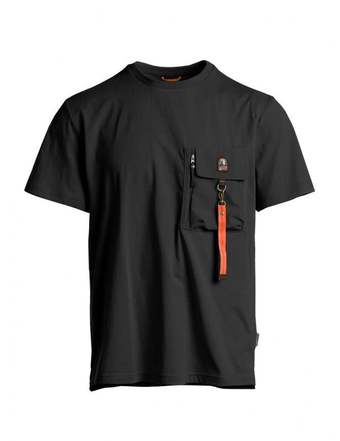 Parajumpers Mojave T-shirt nera con tasca PMTEERE07 MOJAVE BLACK 541 t shirt uomo online shopping