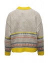 M.&Kyoko pullover grigio con colletto gialloshop online maglieria donna