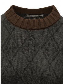 M.&Kyoko pullover jacquard grigio carbone prezzo