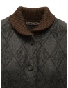 M.&Kyoko charcoal-colored jacquard wool cardigan for woman BBA01436WA CHARCOAL price