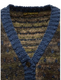 M.&Kyoko cardigan jacquard grigio e blu cardigan donna acquista online