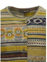 M.&Kyoko cardigan girocollo grigio con fiori BBA01405WA L-GRAY prezzo
