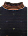 M.&Kyoko maglia pullover blu reversibile maniche a tre quarti BBA01402WA D-BLUE acquista online