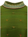 M.&Kyoko pullover verde reversibile con maniche a tre quarti BBA01402WA GREEN acquista online