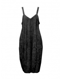 Miyao black floral jacquard dress online
