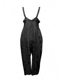 Miyao black jacquard balloon jumpsuit