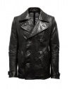 Carol Christian Poell black leather caban jacket LM/2698 shop online mens jackets