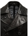 Carol Christian Poell black leather caban jacket LM/2698 LM/2698-IN CORS-PTC/010 buy online