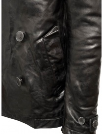 Carol Christian Poell black leather caban jacket LM/2698 buy online price
