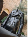 Carol Christian Poell black leather caban jacket LM/2698 buy online LM/2698-IN CORS-PTC/010