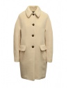 Maison Lener Constante midi coat in cream color buy online SB12AMLZEM20 CREAM CONSTANTE