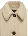Maison Lener Constante midi coat in cream color SB12AMLZEM20 CREAM CONSTANTE price