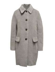 Maison Lener Constante cappotto midi grigio chiaro scontati online