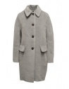 Maison Lener Constante light grey midi coat buy online SB12AMLZEM25 LIGHT GREY CONSTA