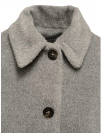 Maison Lener Constante light grey midi coat price