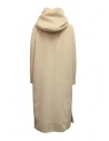 Maison Lener Temporel cappotto lungo bianco crema con cappuccioshop online cappotti donna