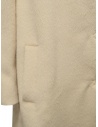 Maison Lener Temporel cappotto lungo bianco crema con cappuccio MY98AMLZEM20 CREAM TEMPOREL acquista online