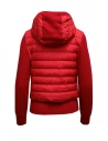 Parajumpers Nina down jacket with knitted sleeves in red PWHYBKR34 NINA UNIQUE RED 205 price
