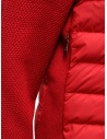Parajumpers Nina down jacket with knitted sleeves in red price PWHYBKR34 NINA UNIQUE RED 205 shop online