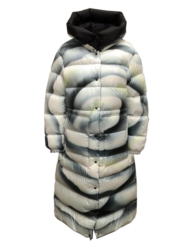 Parajumpers Deborah Reverso giacca piumino lunga reversibile con stampa floreale PWPUFRS32 DEBORAH REVERSO 710 cappotti donna online shopping