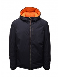 Parajumpers Reversible double-face orange blue puffer jacket