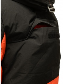 Parajumpers Ronin giacca piumino nero e arancione acquista online prezzo