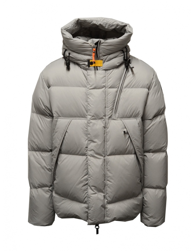 Parajumpers Cloud grey down jacket with hood PMPUFPP01 CLOUD PALOMA 739 mens jackets online shopping