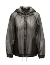Monobi giacca a vento glossy semitrasparente nera acquista online 11434219 F 104 BLACK RAVEN