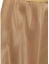 Monobi midi skirt in beige shiny technical fabric 11506219 F 102 DESERT price