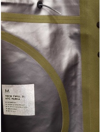 Monobi long military green waterproof parka buy online price