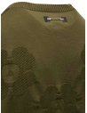 Monobi maglia verde militare con fiori 3D 11659509 F 31942 FOREST prezzo