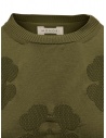 Monobi maglia verde militare con fiori 3D 11659509 F 31942 FOREST acquista online