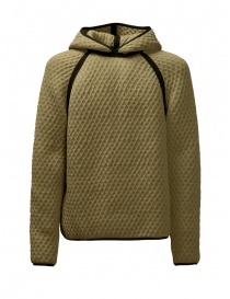 Monobi hooded jersey in pistachio green color online