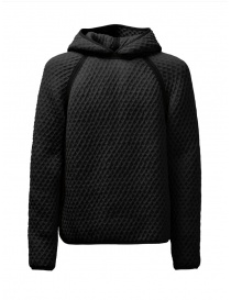 Monobi 3D wool sweater with black hood 11902510 F 5099 BLACK RAVEN