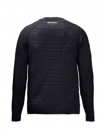 Monobi maglia 3D blu navy in lana e Coolmax