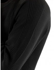 Monobi Woolmax H-12 black crewneck sweater price