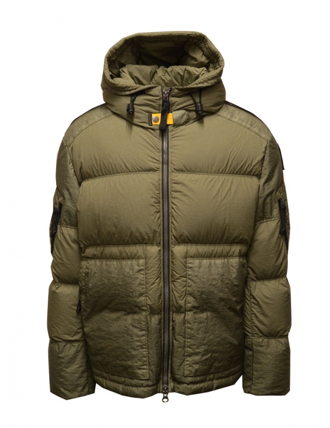 Parajumpers Tomcat green down jacket PMPUFRP02 TOMCAT TOUBRE 201 mens jackets online shopping