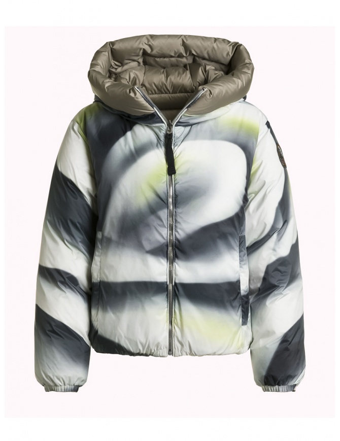 Parajumpers Cynthia Reverso reversible floral print puffer jacket PWPUFRS31 CYNTHIA REVERSO 776 womens jackets online shopping