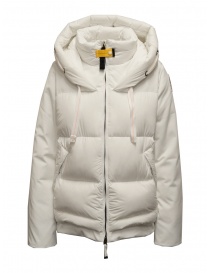 Parajumpers Peppi piumino bianco con maniche in rayon PWPUFSI31 PEPPI OFF-WHITE 505