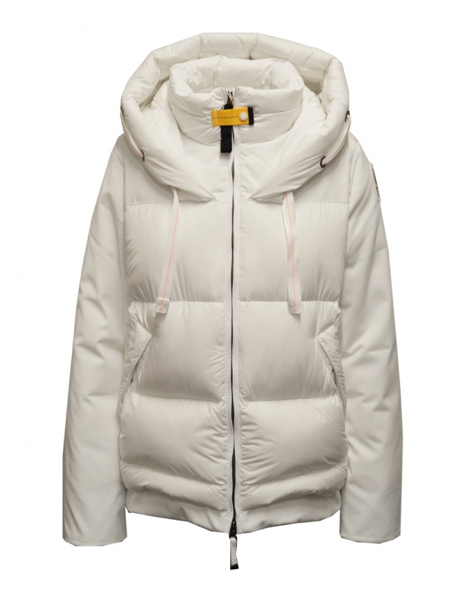 Parajumpers Peppi white down jacket with rayon sleeves PWPUFSI31 PEPPI OFF-WHITE 505 womens jackets online shopping