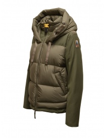 Parajumpers Peppi piumino con maniche in rayon verde giubbini donna prezzo