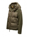 Parajumpers Peppi down jacket with green rayon sleeves price PWPUFSI31 PEPPI TOUBRE 201 shop online