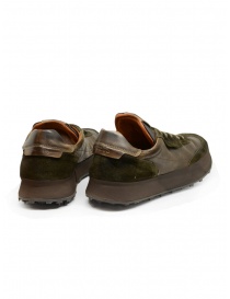 Shoto sneakers in pelle e suede marrone scuro prezzo