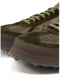 Shoto sneakers in pelle e suede marrone scuro calzature uomo prezzo