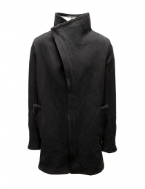 Carol Christian Poell high collar parka in black color