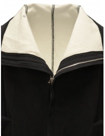 Carol Christian Poell high collar parka in black color price