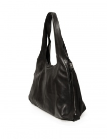 Trippen Shopper borsa in pelle nera